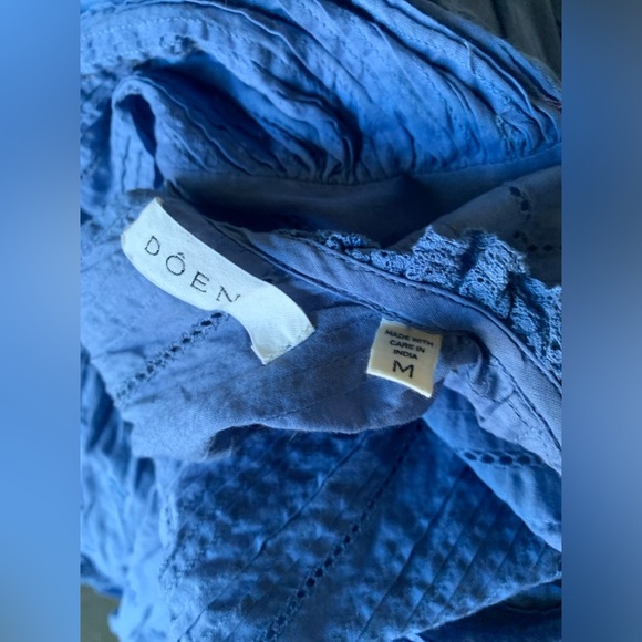 Doen Cornflower Blue Midi Dress - Medium - Picture 13 of 14